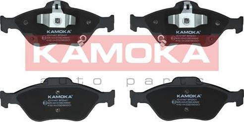 Kamoka JQ101467 - Тормозные колодки, дисковые, комплект autosila-amz.com