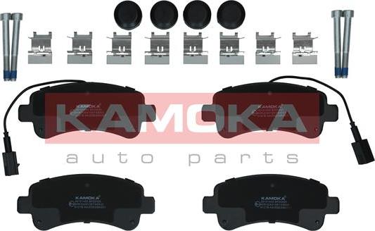 Kamoka JQ101405 - Тормозные колодки, дисковые, комплект autosila-amz.com