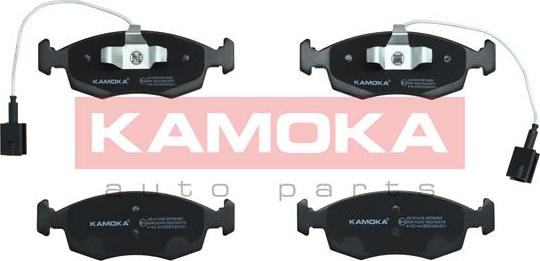 Kamoka JQ101435 - Тормозные колодки, дисковые, комплект autosila-amz.com