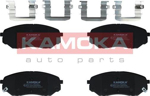 Kamoka JQ101471 - Комплект тормозных колодок, дисковый тормоз autosila-amz.com