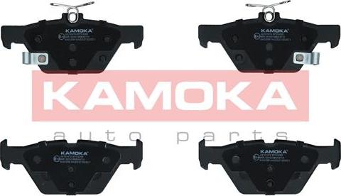 Kamoka JQ101472 - Тормозные колодки, дисковые, комплект autosila-amz.com