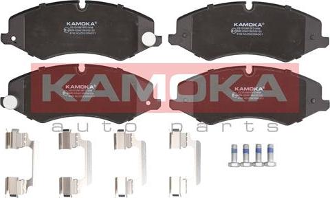 Kamoka JQ101048 - Тормозные колодки, дисковые, комплект autosila-amz.com