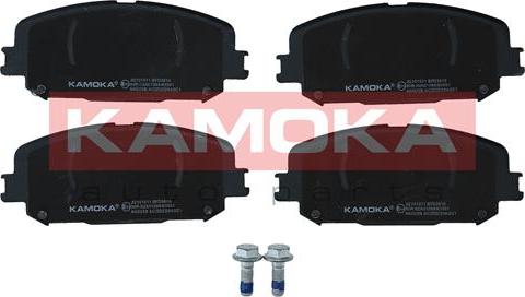 Kamoka JQ101011 - Тормозные колодки, дисковые, комплект autosila-amz.com