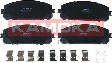 Kamoka JQ101018 - Тормозные колодки, дисковые, комплект autosila-amz.com