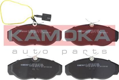 Kamoka JQ101195 - Тормозные колодки, дисковые, комплект autosila-amz.com
