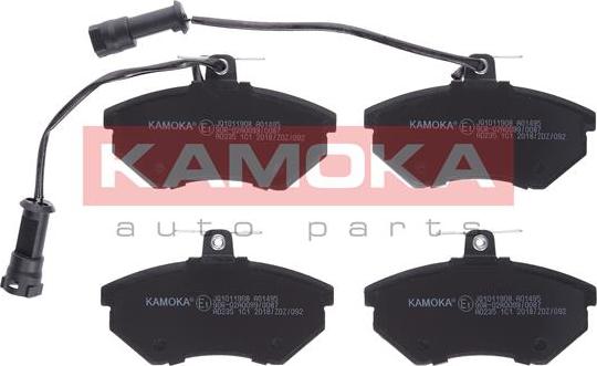 Kamoka JQ1011908 - Тормозные колодки, дисковые, комплект autosila-amz.com