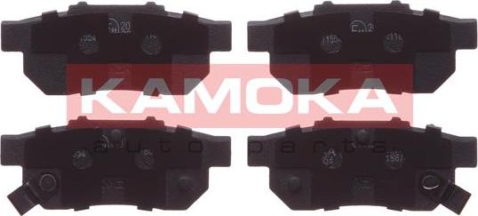Kamoka JQ101191 - Тормозные колодки, дисковые, комплект autosila-amz.com