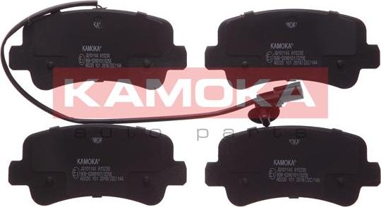 Kamoka JQ101144 - Тормозные колодки, дисковые, комплект autosila-amz.com