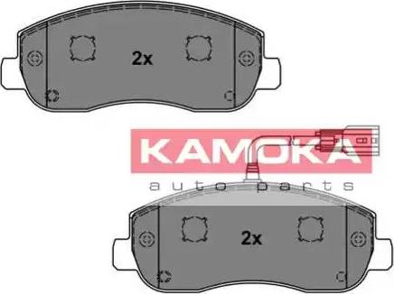 Kamoka JQ101145 - Тормозные колодки, дисковые, комплект autosila-amz.com