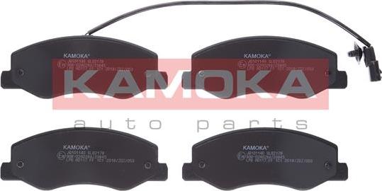 Kamoka JQ101140 - Тормозные колодки, дисковые, комплект autosila-amz.com