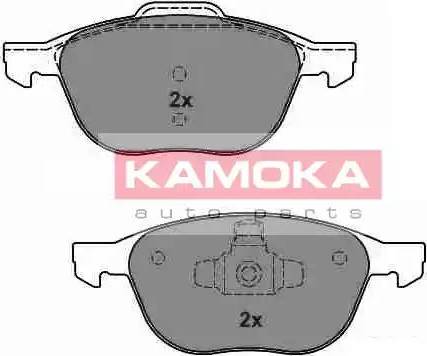 Kamoka JQ101143 - Тормозные колодки, дисковые, комплект autosila-amz.com