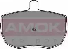Kamoka JQ1011658 - Тормозные колодки, дисковые, комплект autosila-amz.com