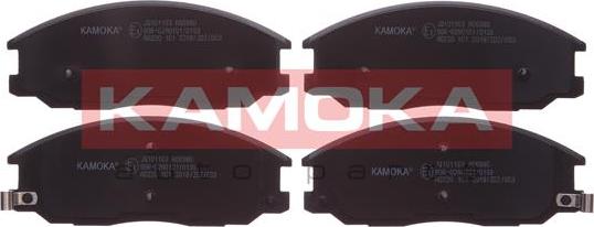 Kamoka JQ101163 - Тормозные колодки, дисковые, комплект autosila-amz.com