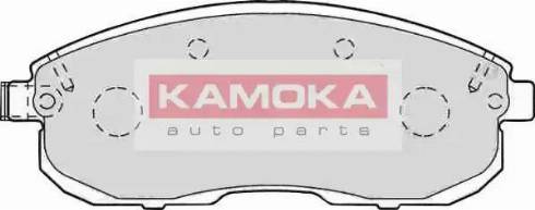 Kamoka JQ101106 - Тормозные колодки, дисковые, комплект autosila-amz.com