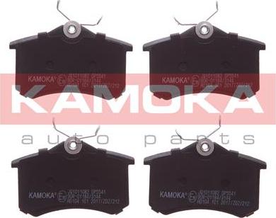 Kamoka JQ1011082 - Тормозные колодки, дисковые, комплект autosila-amz.com
