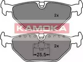 Kamoka JQ1011156 - Тормозные колодки, дисковые, комплект autosila-amz.com