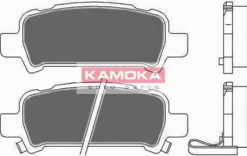 Kamoka JQ101116 - Тормозные колодки, дисковые, комплект autosila-amz.com