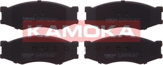 Kamoka JQ101182 - Тормозные колодки, дисковые, комплект autosila-amz.com