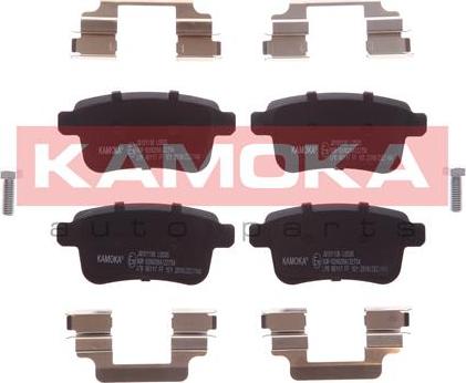 Kamoka JQ101136 - Тормозные колодки, дисковые, комплект autosila-amz.com