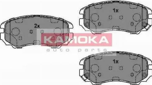 Kamoka JQ1018500 - Тормозные колодки, дисковые, комплект autosila-amz.com