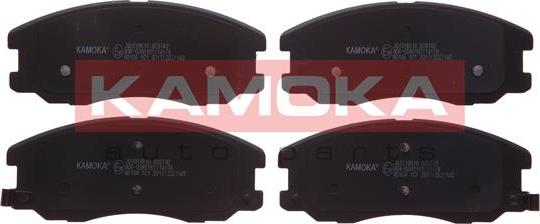 Kamoka JQ1018616 - Тормозные колодки, дисковые, комплект autosila-amz.com