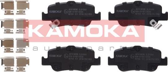 Kamoka JQ1018096 - Тормозные колодки, дисковые, комплект autosila-amz.com