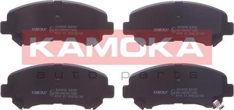 Kamoka JQ1018102 - Тормозные колодки, дисковые, комплект autosila-amz.com