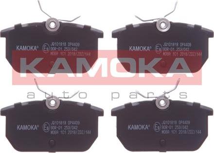 Kamoka JQ101818 - Тормозные колодки, дисковые, комплект autosila-amz.com