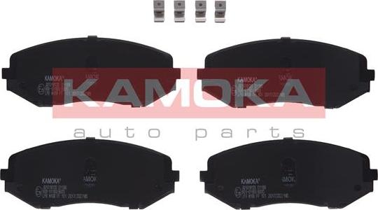 Kamoka JQ1018120 - Тормозные колодки, дисковые, комплект autosila-amz.com