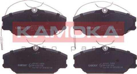 Kamoka JQ101812 - Тормозные колодки, дисковые, комплект autosila-amz.com