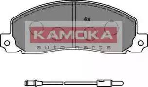 Kamoka JQ101828 - Тормозные колодки, дисковые, комплект autosila-amz.com