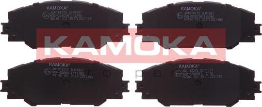 Kamoka JQ1018272 - Тормозные колодки, дисковые, комплект autosila-amz.com
