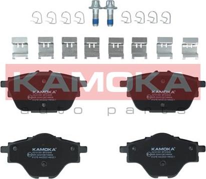 Kamoka JQ101391 - Тормозные колодки, дисковые, комплект autosila-amz.com