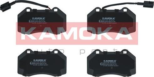 Kamoka JQ101397 - Тормозные колодки, дисковые, комплект autosila-amz.com