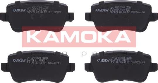 Kamoka JQ1013594 - Тормозные колодки, дисковые, комплект autosila-amz.com