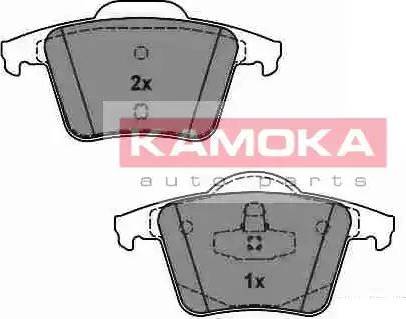 Kamoka JQ1013564 - Тормозные колодки, дисковые, комплект autosila-amz.com