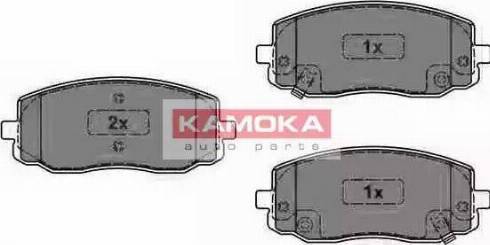 Kamoka JQ1013566 - Тормозные колодки, дисковые, комплект autosila-amz.com