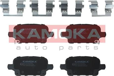 Kamoka JQ101364 - Тормозные колодки, дисковые, комплект autosila-amz.com