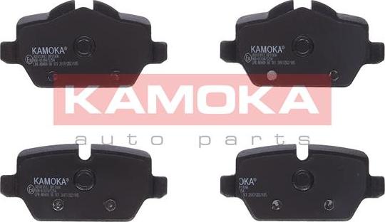 Kamoka JQ1013612 - Тормозные колодки, дисковые, комплект autosila-amz.com