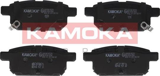 Kamoka JQ101300 - Тормозные колодки, дисковые, комплект autosila-amz.com