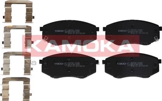 Kamoka JQ101301 - Тормозные колодки, дисковые, комплект autosila-amz.com
