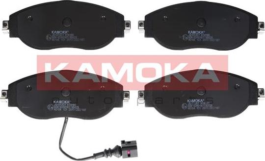 Kamoka JQ101307 - Тормозные колодки, дисковые, комплект autosila-amz.com