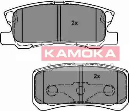 Kamoka JQ1013810 - Тормозные колодки, дисковые, комплект autosila-amz.com