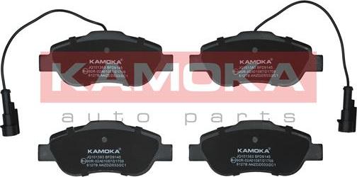 Kamoka JQ101383 - Тормозные колодки, дисковые, комплект autosila-amz.com