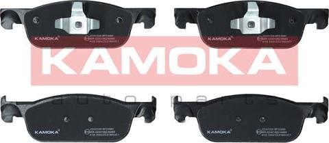 Kamoka JQ101329 - Тормозные колодки, дисковые, комплект autosila-amz.com