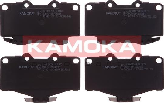 Kamoka JQ1013704 - Тормозные колодки, дисковые, комплект autosila-amz.com