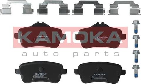 Kamoka JQ101372 - Тормозные колодки, дисковые, комплект autosila-amz.com