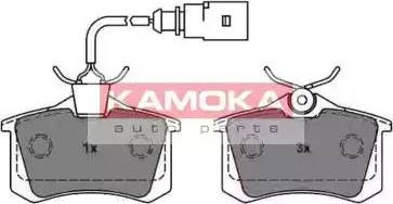 Kamoka JQ1012962 - Тормозные колодки, дисковые, комплект autosila-amz.com