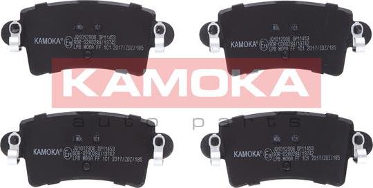 Kamoka JQ1012906 - Тормозные колодки, дисковые, комплект autosila-amz.com