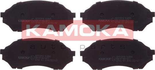 Kamoka JQ1012910 - Тормозные колодки, дисковые, комплект autosila-amz.com